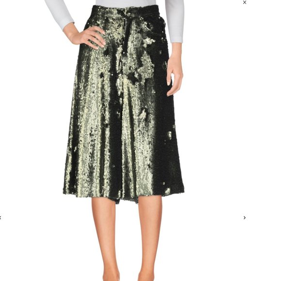 MARQUES' ALMEIDA Sequined Culottes / Skirt - Picture 2 of 16